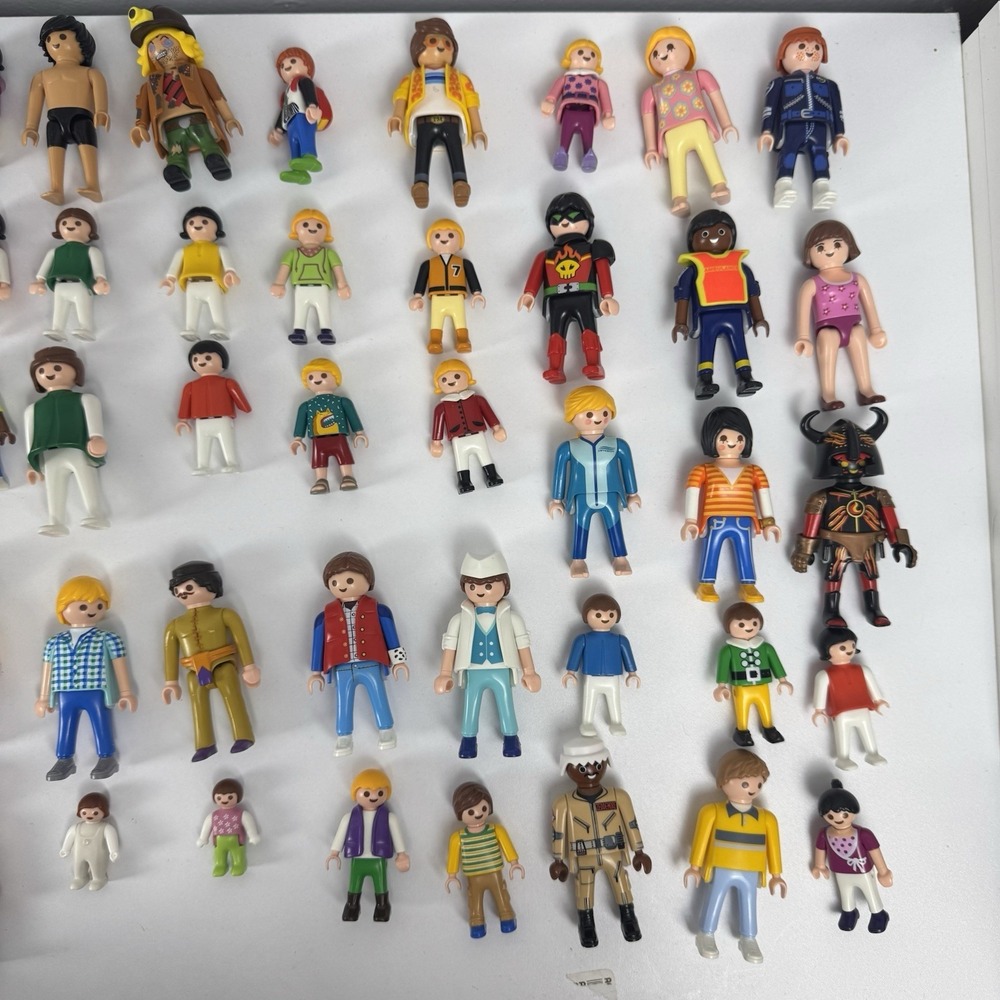 Huge Playmobil Lot 100+ Figures Animals Accessories Bulk Kids Toy Bundle - Picture 2 of 16